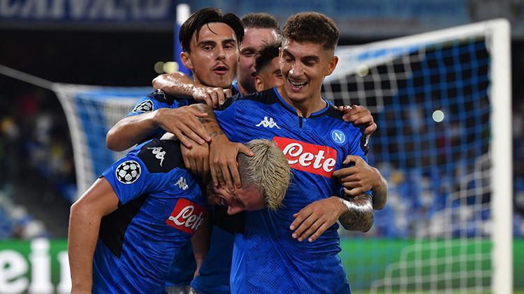 Eljif Elmas'lı Napoli son şampiyon Liverpool'u devirdi