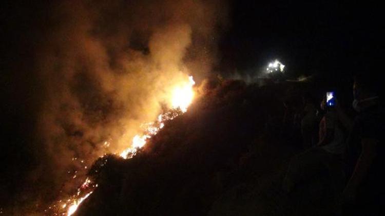 Hatay'daki orman yangını 13 saat sonra söndürüldü