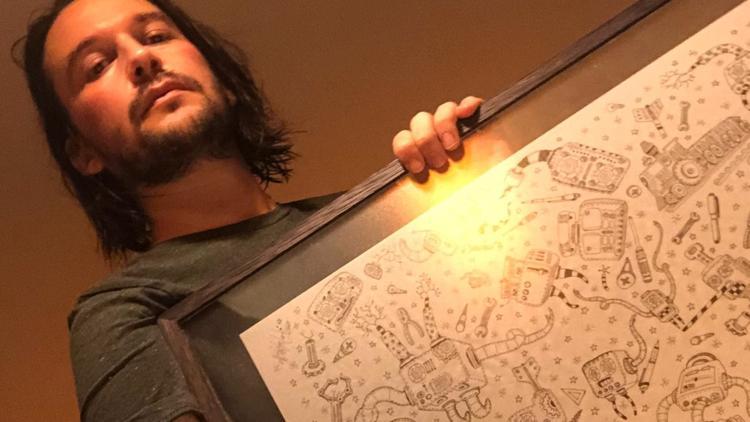 Sercan Tunalı’nın ‘Yolculuk’ temalı çizimleri Konu:Atölye’de!