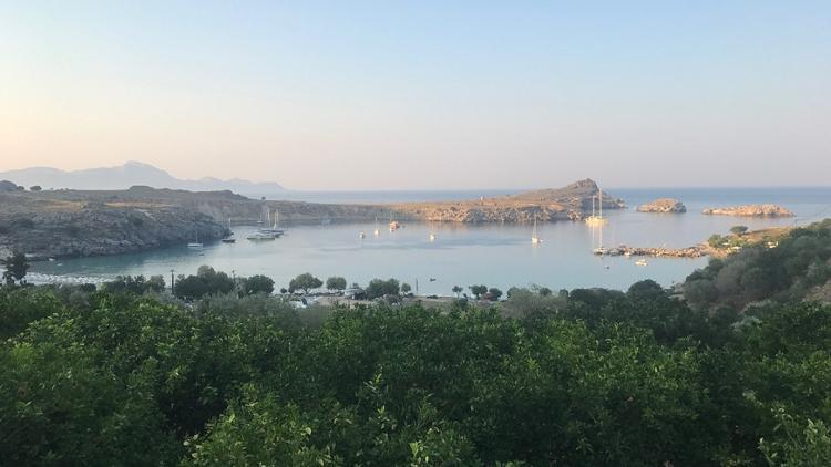 'Şövalyelerin Adası'nda kalabalıktan uzak hafta sonu tatili