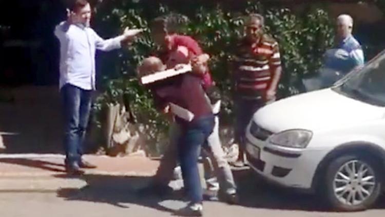Yer: Antalya ... Istakalarla birbirlerine girdiler!