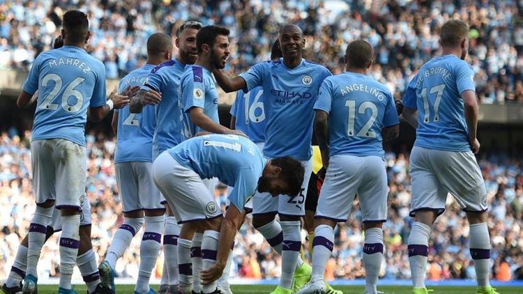 Manchester City gol oldu yağdı
