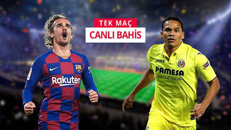 "Barcelona - Villarreal" maçına sürpriz iddaa tercihi! İlk yarıdaki gol sayısı...