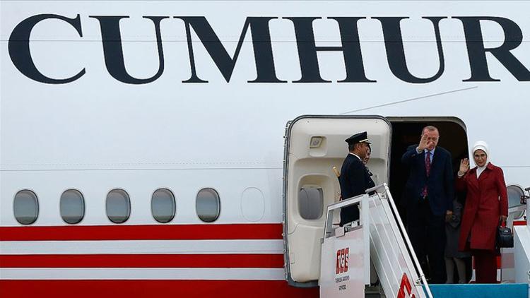 Cumhurbaşkanı Erdoğan ABD'den ayrıldı