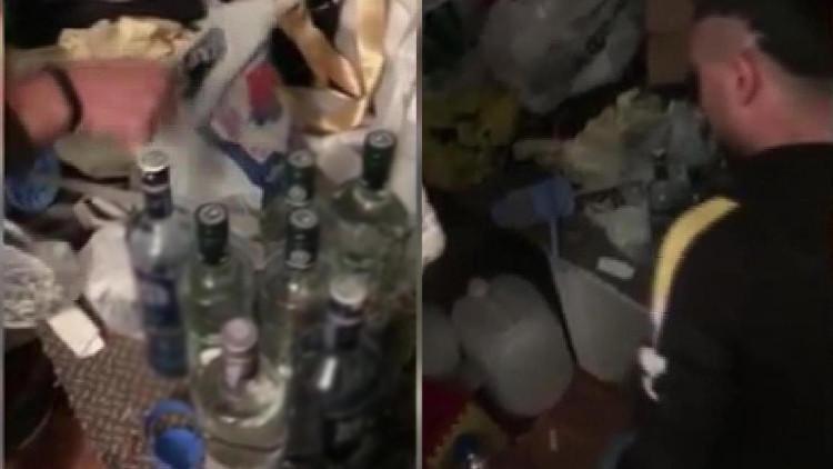 Fatih'te sahte içki operasyonu: 2 gözaltı