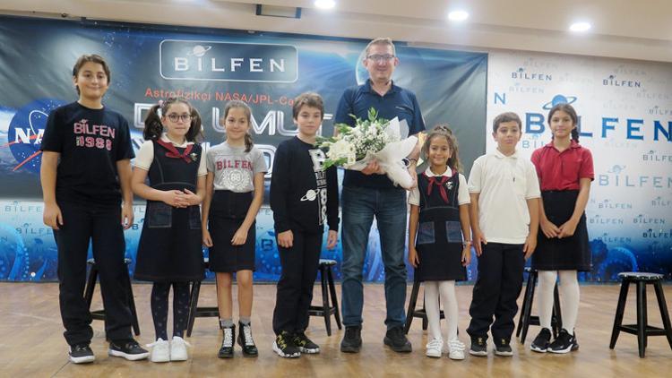 Astrofizikçi Dr. Yıldız öğrencilere bilimi anlattı