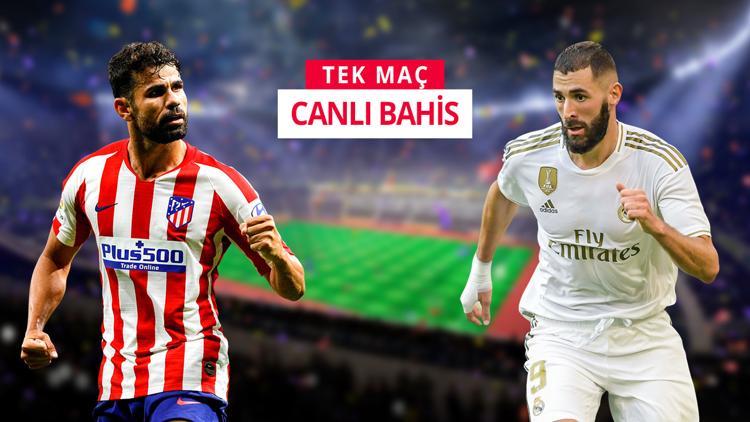 Madrid Derbisi'ne "Canlı Bahis" oyna! Öne çıkan iddaa tercihi...
