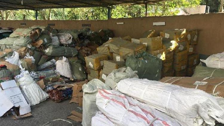 Kocaeli'de 2 milyon liralık gümrük kaçağı eşya ele geçirildi