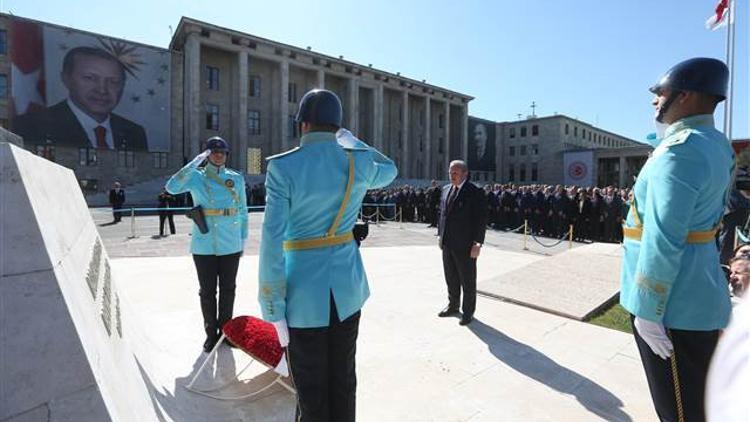 Yeni yasama yılı başlıyor... İlk tören Meclis'teki Atatürk Anıtı'nda