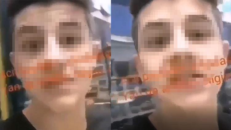 Şehitlere küfür ettiği görüntüsünü paylaşan kişi yakalandı