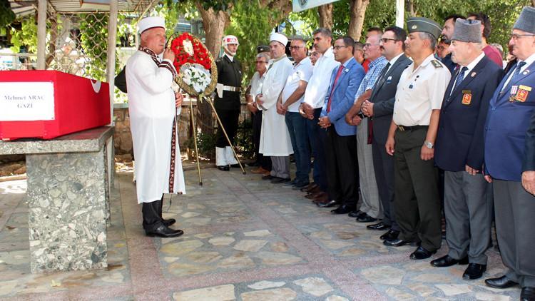 99 yaşında yaşamını yitiren gazi,son yolculuğuna uğurlandı
