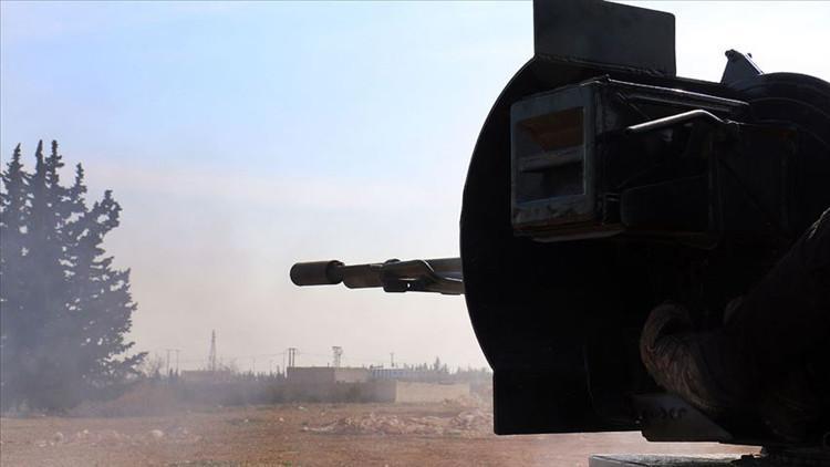 Tel Rıfat'taki YPG/PKK'lı teröristlerden ÖSO mevzilerine saldırı