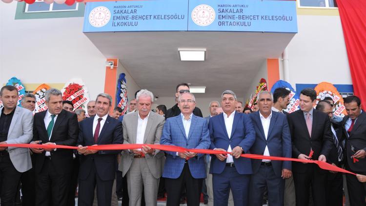 Mardin'in sınır köyüne 9 derslikli okul