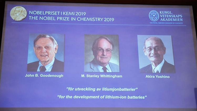 2019 Nobel Kimya Ödülü'nü kazananlar açıklandı