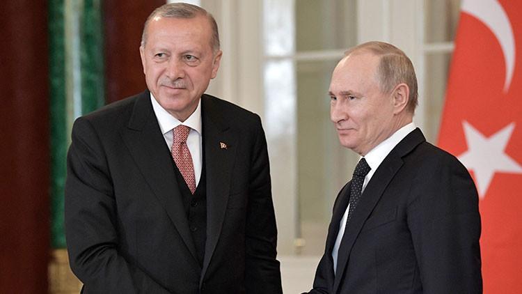 Son dakika... Cumhurbaşkanı Erdoğan Putin'le görüştü