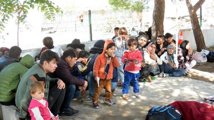 Çanakkale'de 190 göçmen yakalandı