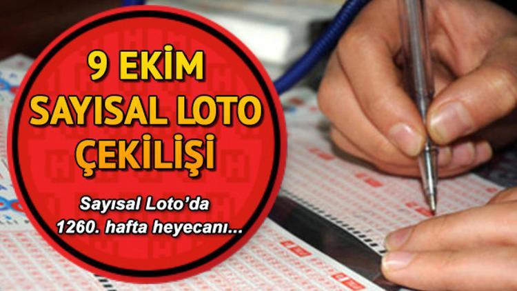 Sayısal Loto 6. kez devretti, ikramiye 11 milyona yaklaştı! 9 Ekim MPİ Sayısal Loto çekiliş sonuçları