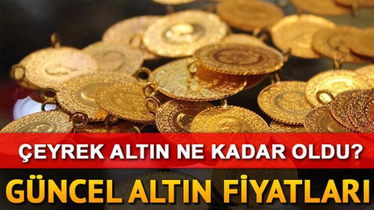 Altın fiyatları (gram altın-çeyrek altın) haftanın son işlem gününde ne kadar oldu?