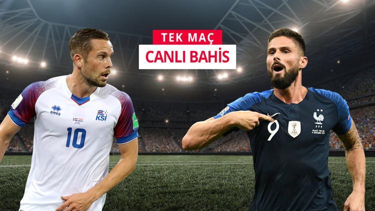 Eksik Fransa, İzlanda deplasmanında 3 puan peşinde! iddaa'da öne çıkan...