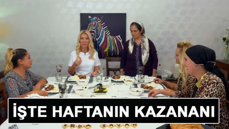 Seda Sayan ile Yemekteyiz'de birinci kim oldu? İşte 7 11 Ekim haftası Yemekteyiz kazananı