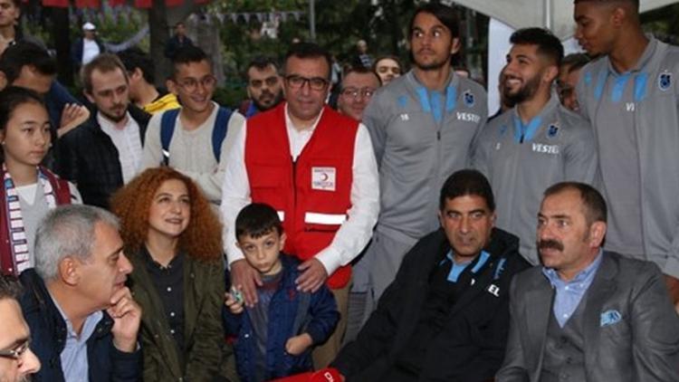 Trabzonspor'dan "Kurtarmak bizim kanımızda var" kampanyasına destek!