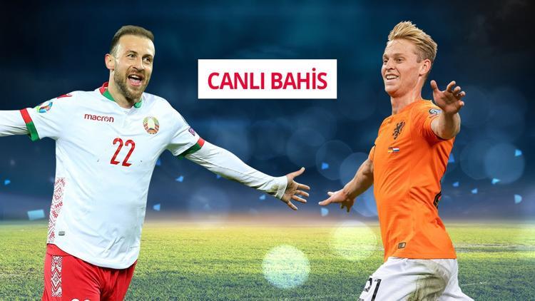 Belarus'un savunması, Hollanda'nın hücumuna karşı! iddaa'da