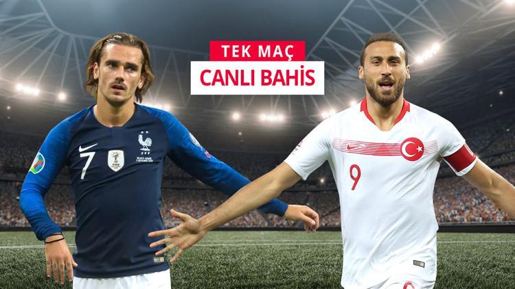 Fransa ile Türkiye, liderlik için karşı karşıya! iddaa'da TEK MAÇ, CANLI BAHİS...