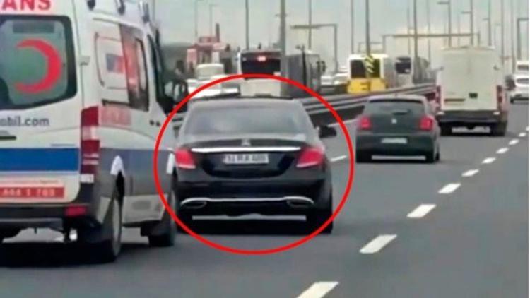 Son dakika... Ambulansa yol vermeyen sürücünün cezası belli oldu