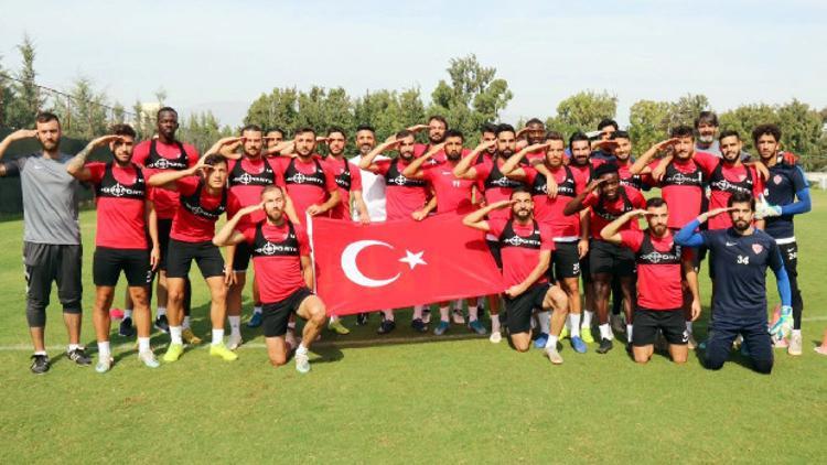 Hatayspor'da Adana Demirspor maçı hazırlıkları sürüyor
