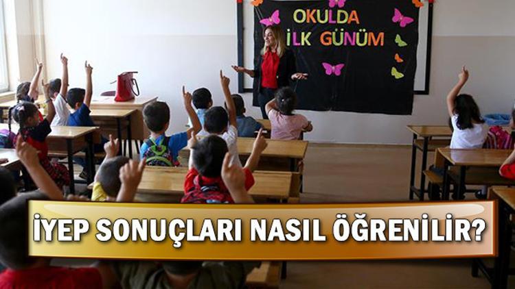 İYEP sonuçları nereden öğrenilir? İşte İYEP sonuçları sorgulama ekranı