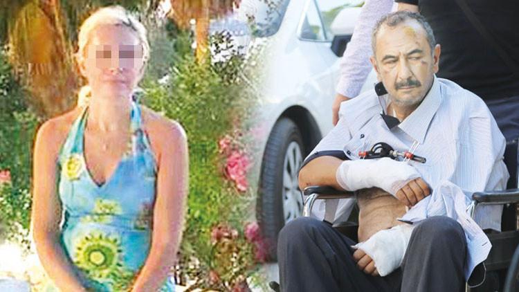 Savunmaya bak! Torbada satır belimde bıçak