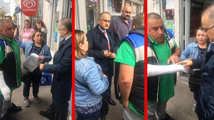 Başkonsolos Cebeci, o iş yerlerini ziyaret etti