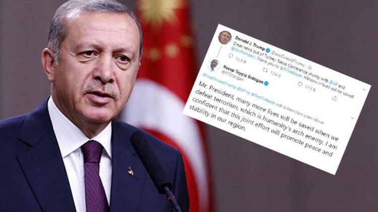 Erdoğan'dan Trump'a cevap: Terörü yendiğimizde daha fazla hayat kurtulacak