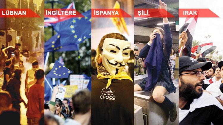 Dünya protestolarla çalkalanıyor