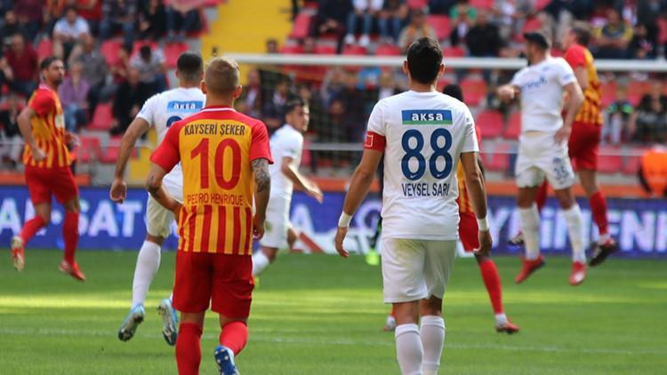 Kayserispor ile Kasımpaşa yenişemedi!