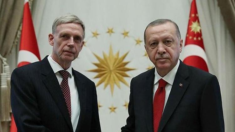 Cumhurbaşkanı Erdoğan, Norveç Büyükelçisini kabul etti