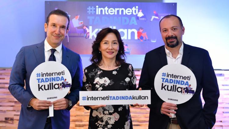 Samsung ‘İnterneti Tadında Kullan’maya davet ediyor