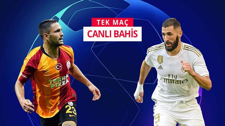 G.Saray'ın Devler Ligi'ndeki konuğu Real Madrid! iddaa'da oynanması gereken...