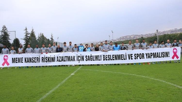 Trabzonspor'dan meme kanserine karşı farkındalık!