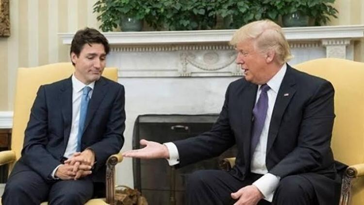 Trump'tan Trudeau'ya seçim tebriği