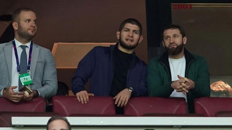 TT Stadı'nda sürpriz isim! Khabib Nurmagomedov
