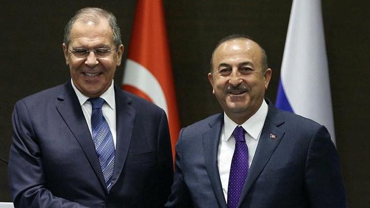 Lavrov ve Çavuşoğlu, Suriye'nin kuzeydoğusunu görüştü