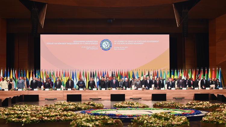 Bağlantısızlar Hareketi dönem başkanlığı Azerbaycan'a geçti
