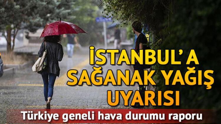 Meteoroloji'den hafta sonu için İstanbul'a yağış uyarısı... 26 27 Ekim il il hava durumu tahminleri