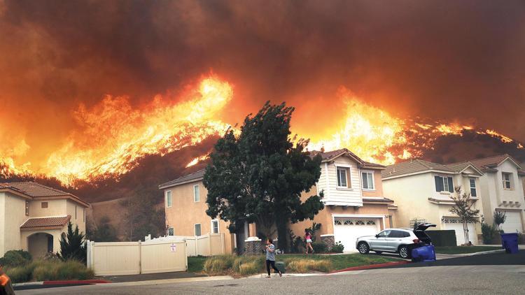 California’ya alevden fön