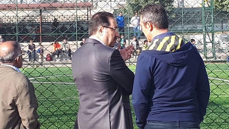 Ali Koç, Göksu-Barcelona maçını izledi