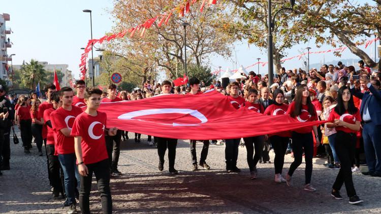 Çanakkale'de 29 Ekim coşkusu