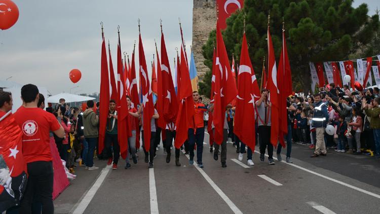 Sinop'ta Cumhuriyet Bayramı kutlamalarına büyük ilgi