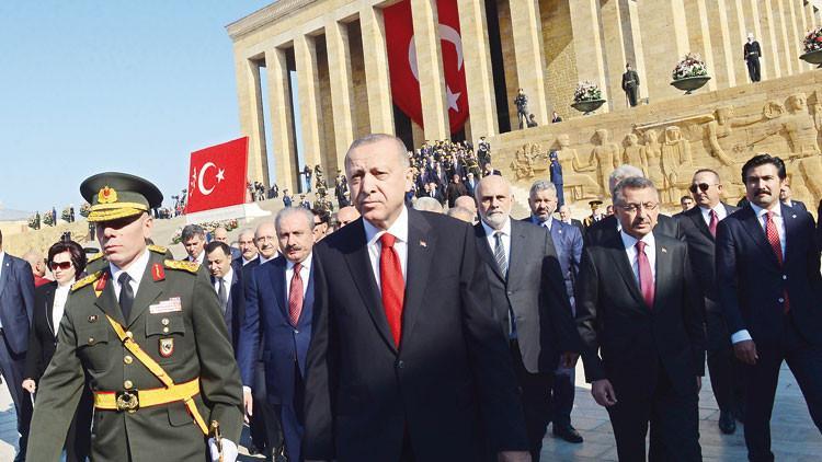 Anıtkabir’de bir arada