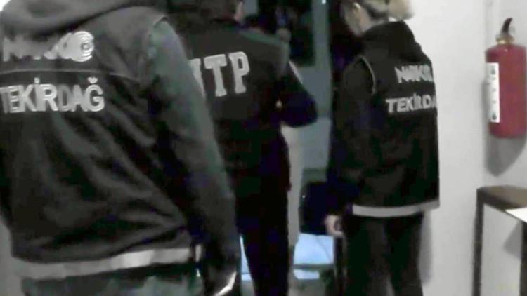 Tekirdağ'da uyuşturucu operasyonu: 5 gözaltı